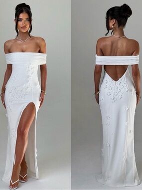NWT Babyboo MILANI MAXI DRESS - IVORY